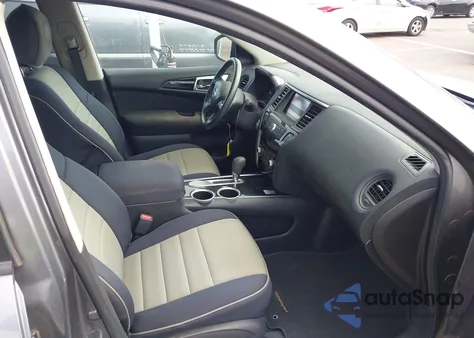 2015 Nissan Pathfinder S из США, поврежденный, VIN 5N1AR2MN8FC669485